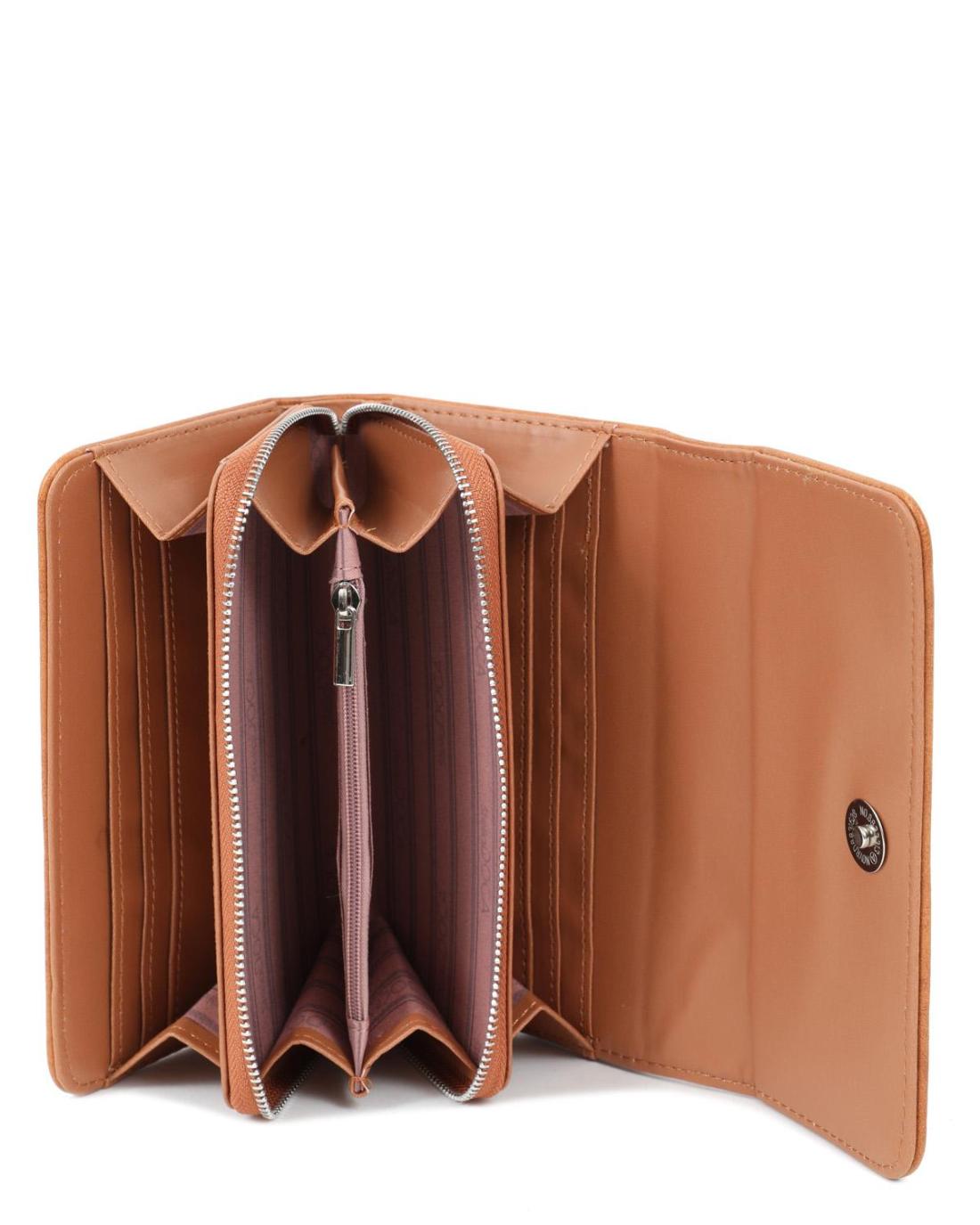 502720M-WALLET (17.5X10)  CAMEL 67744