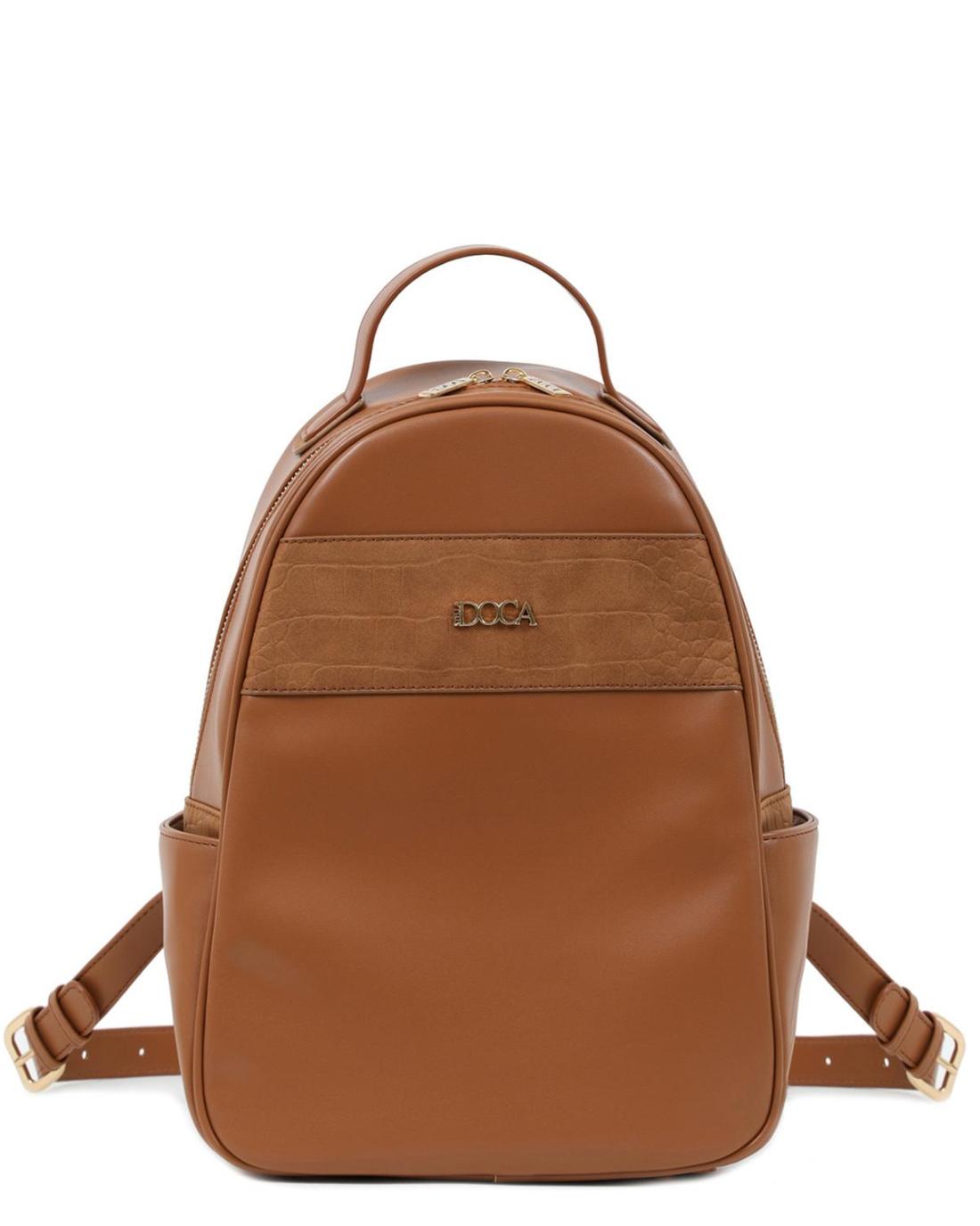 502722MH-BACKPACK (24X32X14)  BROWN 23289