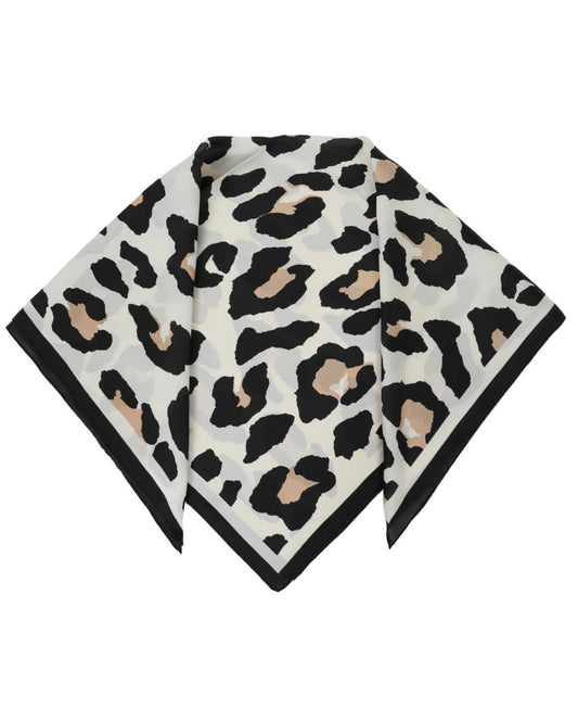 502677MCH-SCARF (70X70) BLACK 29398