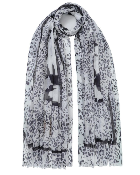 502670MC-SCARF (85X180)  BLACK 29385