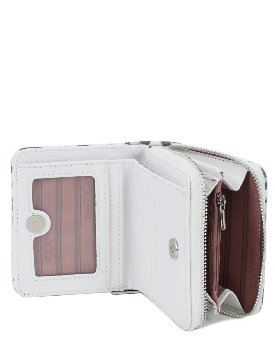 502694MCH-WALLET (11X9)  WHITE/GREY 67690
