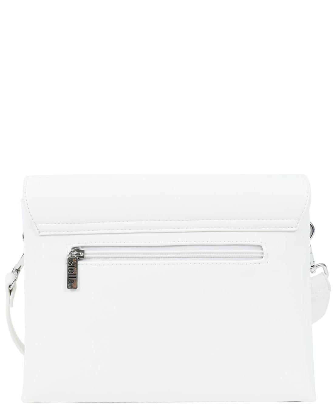 502949M-CROSSBODY BAG  (27X20X8) WHITE 23616