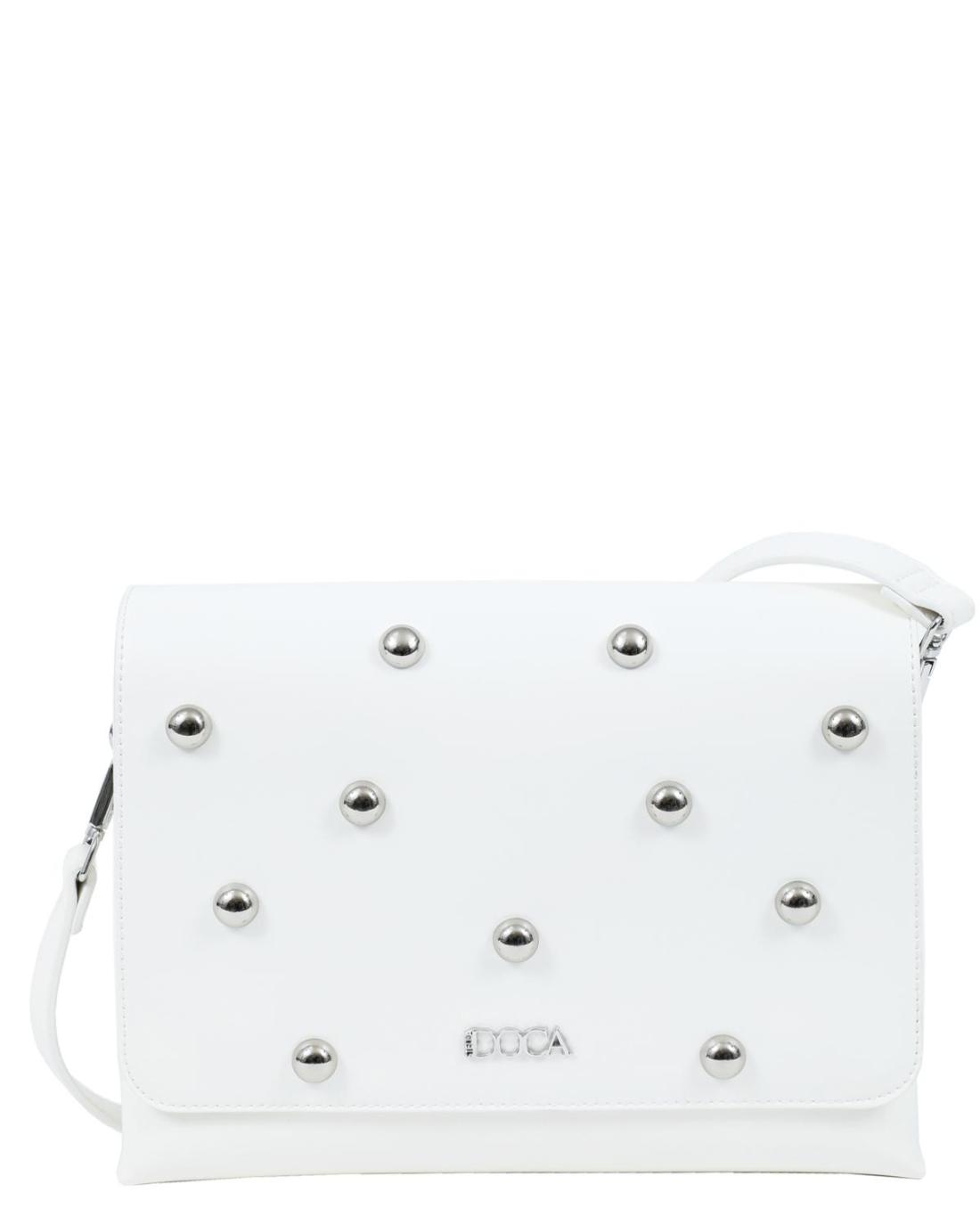 502949M-CROSSBODY BAG  (27X20X8) WHITE 23616