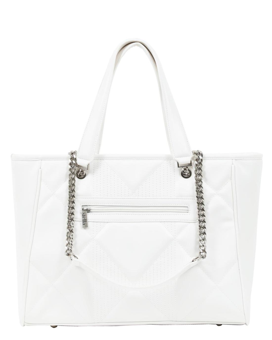 502792M-SHOULDER BAG (27X17X10)  WHITE 23469