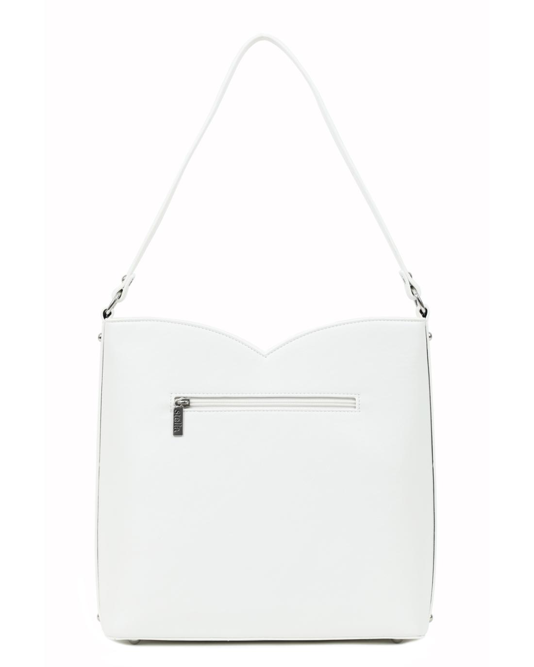 502793M-SHOULDER BAG (31X31X11)  WHITE 23518