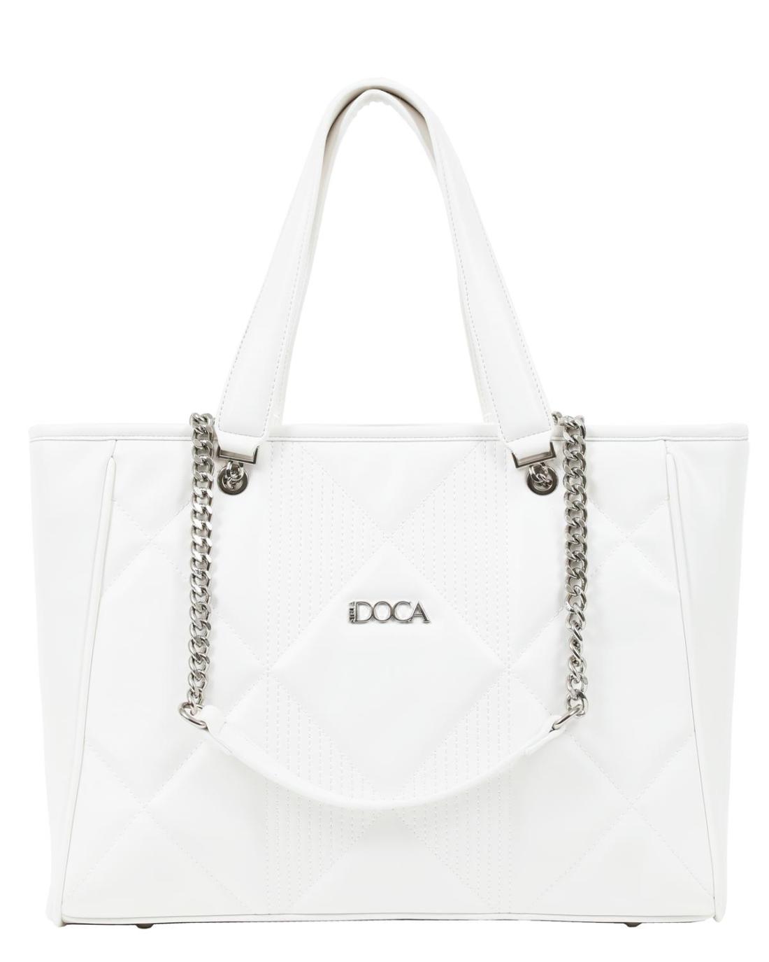 502792M-SHOULDER BAG (27X17X10)  WHITE 23469