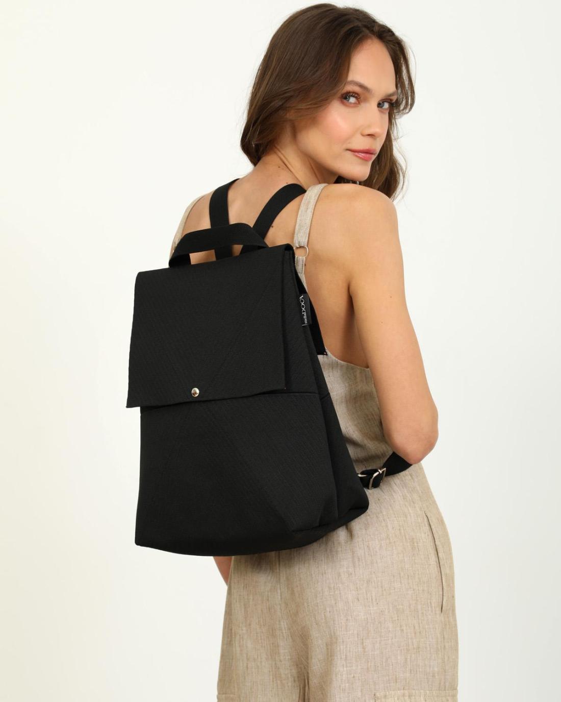 502734M-BACKPACK (28X36X17)  BLACK 23362