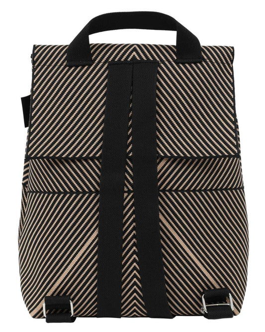 502575M-BACKPACK (28X36X17)  BLACK/BEIGE 23363